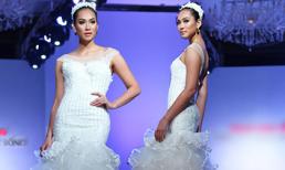 Vương Thu Phương làm cô dâu đẹp gợi cảm trên sàn catwalk