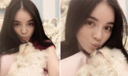 Lý Nhã Kỳ khoe ảnh mặt mộc, mắt to tròn như búp bê