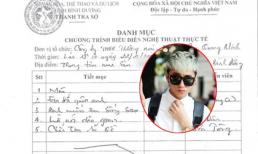 Đêm diễn của Sơn Tùng M-TP bị lập biên bản