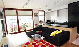 Căn hộ đen - trắng và cách nhấn nhá màu sắc ấn tượng