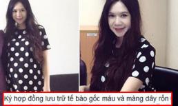 Vợ Lý Hải lưu trữ tế bào gốc máu và màng dây rốn cho con