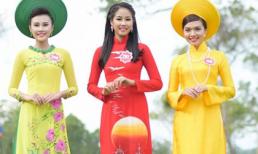 Ngắm 38 nhan sắc Hoa hậu Việt Nam tuyệt xinh cùng áo dài