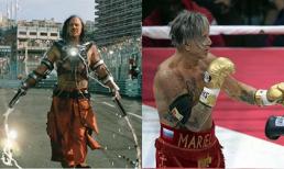 Diễn viên Iron Man 2 hạ đo ván đối thủ khi đã bước sang tuổi 62