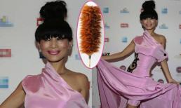 Bạch Linh đội 'chổi phất trần' đến sự kiện