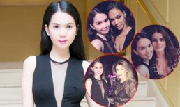 Ngọc Trinh mặc thanh lịch, 'đọ sắc' cùng dàn thiên thần Victoria's Secret