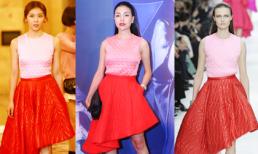 Trà Ngọc Hằng 'mặc lại' váy hơn 1 tỷ của 'Hoàng hậu Ki'