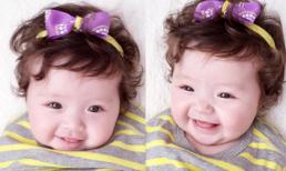 Mê mẩn với nụ cười thiên thần của con gái Elly Trần