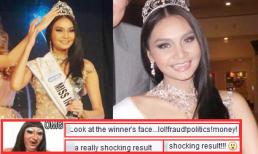 Người đẹp Thái Lan bị chê tơi bời khi đăng quang HH Liên lục địa 2014