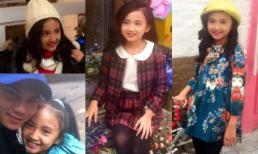 Con gái thứ 2 của Tú Dưa tạo dáng chuyên nghiệp như mẫu nhí