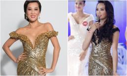 Hoa hậu Kỳ Duyên bị dân mạng 'soi' tên và váy giống hệt 'bản gốc'