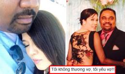 Chồng ca sĩ Thu Phương: 'Tôi không thương vợ, tôi yêu vợ'