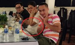 Thu Minh lộ bụng bầu 'vượt mặt'