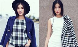 Hoàng Thùy thanh lịch xuống phố ngày đông