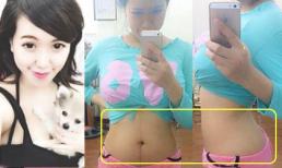 Hot girl Mai Thỏ khoe eo thon gọn 1 tháng sau sinh