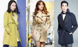 Diện áo măng tô chuẩn như sao Hàn