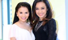 MC Hoài Anh rạng rỡ bên cạnh Sao Mai Đinh Thành Lê