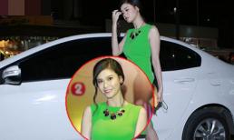 Trương Quỳnh Anh một mình lái xế sang đi dự sự kiện