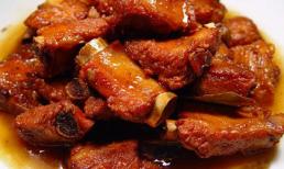 Cách làm sườn rim mặn ngọt thơm ngon, đậm đà