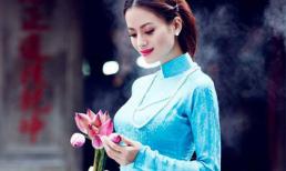 Người mẫu Như Vân đẹp duyên dáng với áo dài