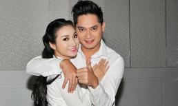 Cao Mỹ Kim - Minh Luân tình tứ trong hậu trường