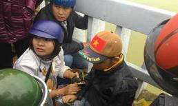 Thương tâm bố nhảy cầu tự tử bỏ lại con trai trên bờ