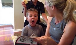 Phản ứng của cậu bé khi nghe mẹ kể chuyện ma