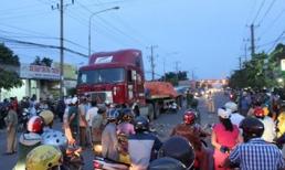 Nam thanh niên tử vong dưới bánh xe container