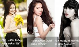 Mỹ nhân Việt quan niệm thế nào về hôn nhân?