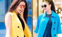 Trà Ngọc Hằng xuống phố với style 'quý cô sành điệu'