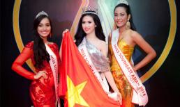 Triều Thu bất ngờ đăng quang hoa hậu Đông Nam Á 2014