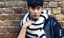 Kim Soo Hyun lạnh lùng và nam tính trên tạp chí Elle Hàn Quốc