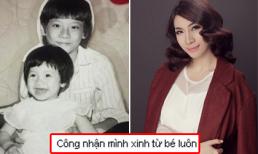 Pha Lê tự nhận mình xinh đẹp từ bé