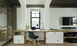 Bố trí góc làm việc cực kỳ ấn tượng