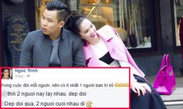 Fans không ngớt lời giục Khắc Tiệp cưới Ngọc Trinh