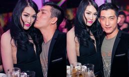 Phi Thanh Vân và ông xã 'dính như sam' đi dự tiệc