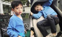 Subeo mặc sành điệu, tạo dáng tinh nghịch tại Hà Nội