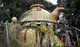 Độc đáo ngôi nhà hình ấm trà trên cây của nghệ sĩ Trung Quốc