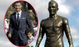 Ronaldo được ưu ái dựng tượng khổng lồ ở quê hương