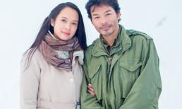 Ảnh hậu trường hiếm hoi của Vũ Ngọc Anh và Trần Bảo Sơn trên núi tuyết