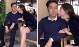 Lê Hiếu khoe ảnh được người yêu 9x hôn thắm thiết