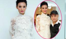 Cận chiếc váy cưới đẹp như mơ Đỗ Mạnh Cường tặng Lê Thúy 