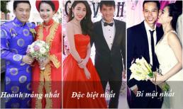 Những cái 'chất' nhất trong đám cưới của sao Việt năm 2014