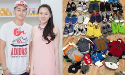 Chồng thiếu gia của Ngọc Thạch sắm nhiều đồ cho con trai sắp sinh