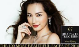 Trúc Diễm lọt Top 100 gương mặt đẹp nhất Thế giới năm 2014