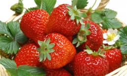 Giảm béo bụng cấp tốc với dâu tây