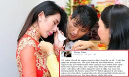 Thủy Tiên xúc động nhớ về cha sau lễ cưới 