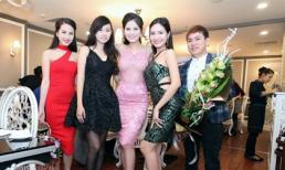 Á khôi Hoàng Hạnh diện váy hồng quyến rũ đón sinh nhật tuổi 23