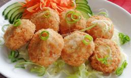 Chả tôm thơm ngon dai, giòn