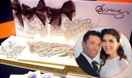 Thiệp cưới đẹp mê ly của sao Việt