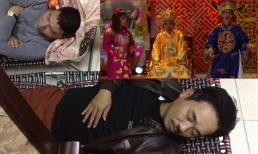 Ngọc Hoàng và Cô Đẩu "tranh nhau ngủ" trong hậu trường Táo quân